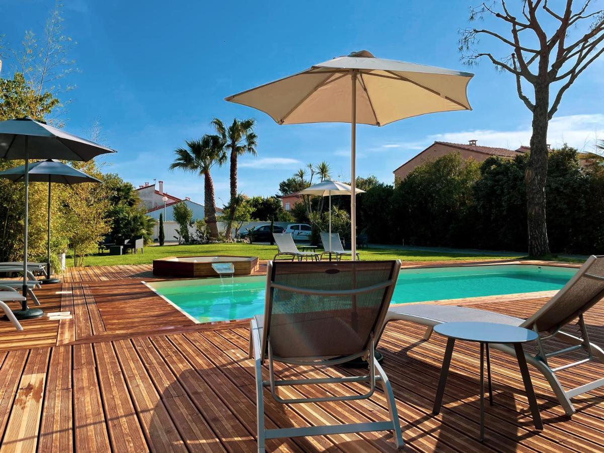 Hotel Domaine Le Courti - Adult Only Le Barcarès Zewnętrze zdjęcie