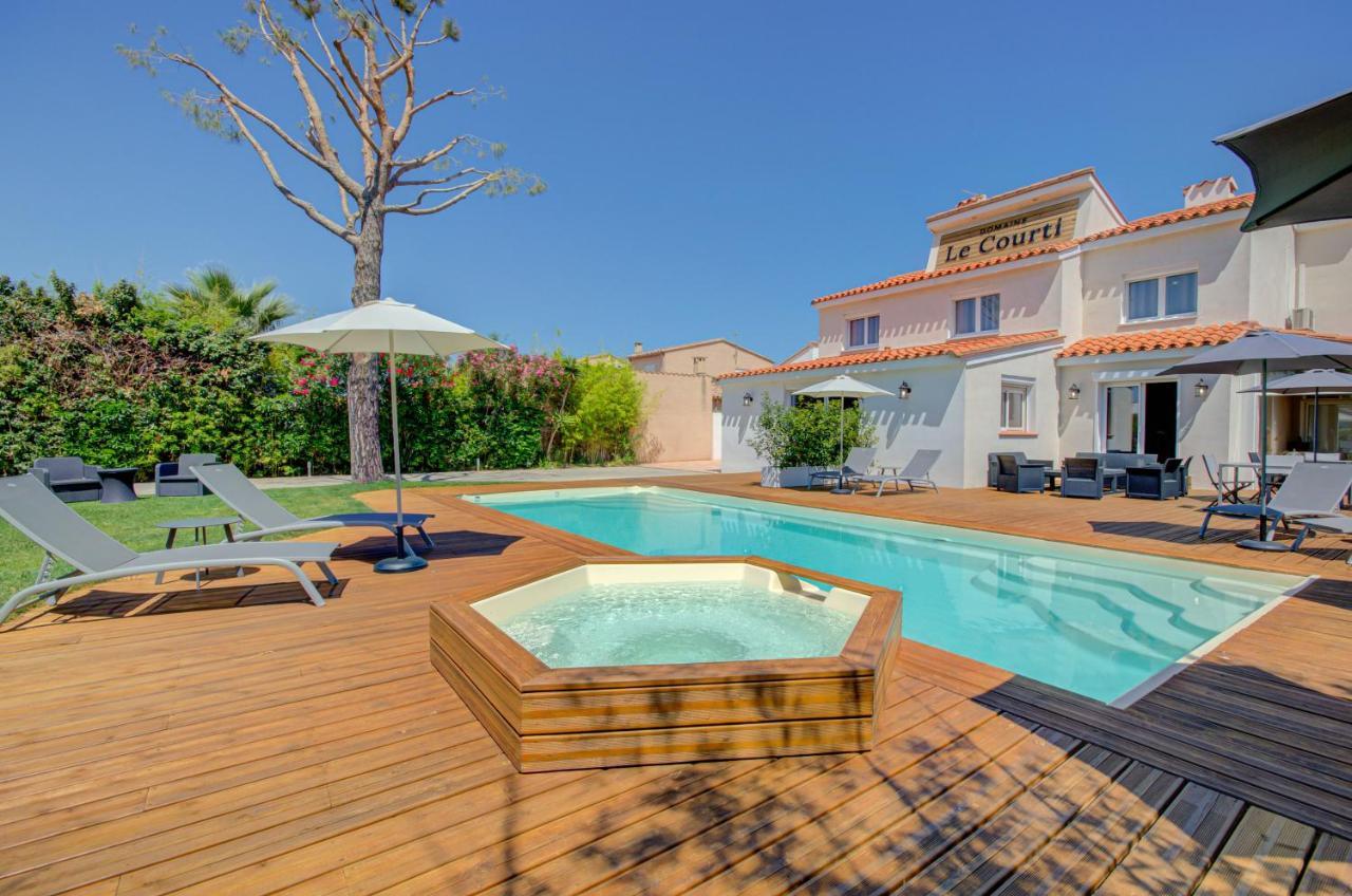Hotel Domaine Le Courti - Adult Only Le Barcarès Zewnętrze zdjęcie