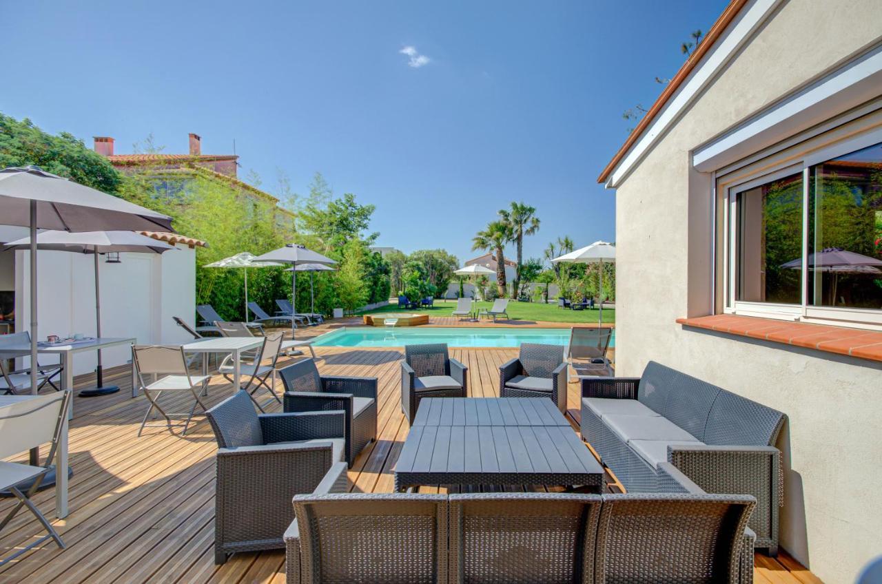Hotel Domaine Le Courti - Adult Only Le Barcarès Zewnętrze zdjęcie