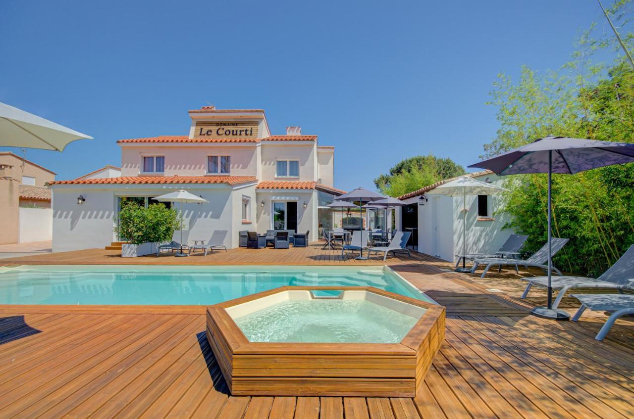 Hotel Domaine Le Courti - Adult Only Le Barcarès Zewnętrze zdjęcie